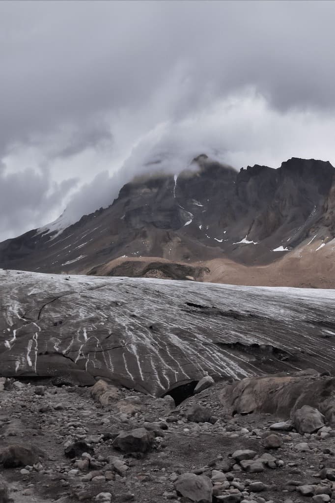 Kazbegi Glacier